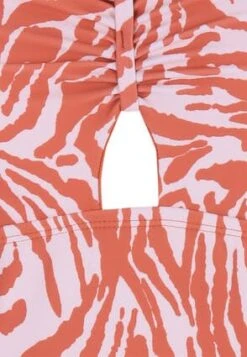 Womens Orange & White Zebra Print Swimsuit -Fashion Women's Clothing Sales 195390pls d186f4c8878b8cb