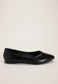 Womens Black Ballet Pumps