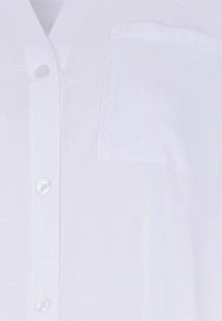 Womens White Longline Beach Shirt -Fashion Women's Clothing Sales 196264pls b7d28023f4ec2c0