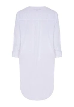 Womens White Longline Beach Shirt -Fashion Women's Clothing Sales 196267pls 037cfa96c800a51