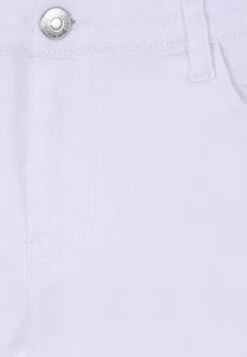 Womens White Rolled Hem Denim Shorts -Fashion Women's Clothing Sales 196534pls b367037cecd7559