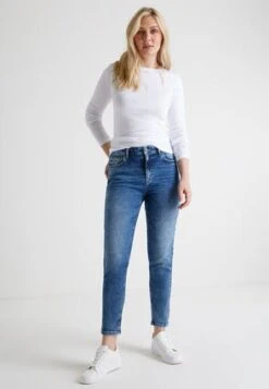 Womens White Crew Neck Top -Fashion Women's Clothing Sales 197476pls 9a7cf98fe899034