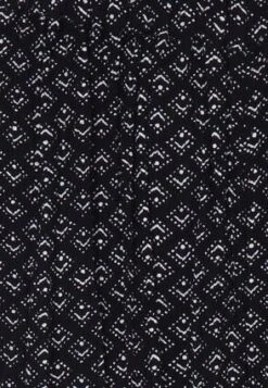 Womens Black & White Diamond Crinkle Culottes -Fashion Women's Clothing Sales 197648pls e48f6bbda2cbba6