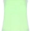Womens Lime Green Sweetheart Bandeau Top