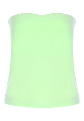 Womens Lime Green Sweetheart Bandeau Top Womens Lime Green Sweetheart Bandeau Top -Fashion Women's Clothing Sales 198123pls 6b333c476278be2