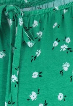 Womens Green Floral Tie Front Midi Dress -Fashion Women's Clothing Sales 198268pls a07be33577e3208