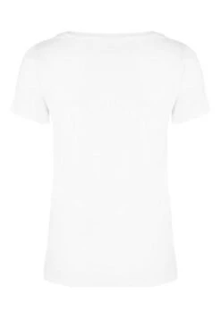 Womens White Cotton V-Neck T-Shirt -Fashion Women's Clothing Sales 89000pls 05fbc0e359cc531