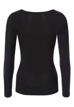 Womens Black Crew Neck Top -Fashion Women's Clothing Sales 99997pls c986b5fdb72c444
